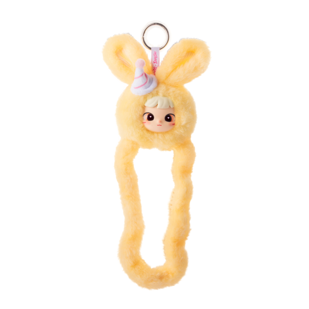 NEW! Tangle® x HiddenWooo Lovely Bunny Vinyl Plush Pendant